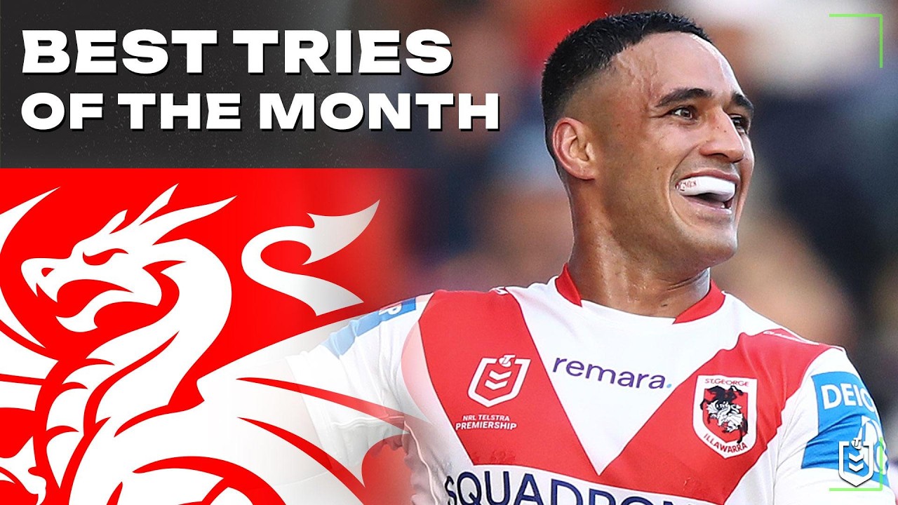 St. George Illawarra Dragons Top Tries of August | NRL Highlights 2026