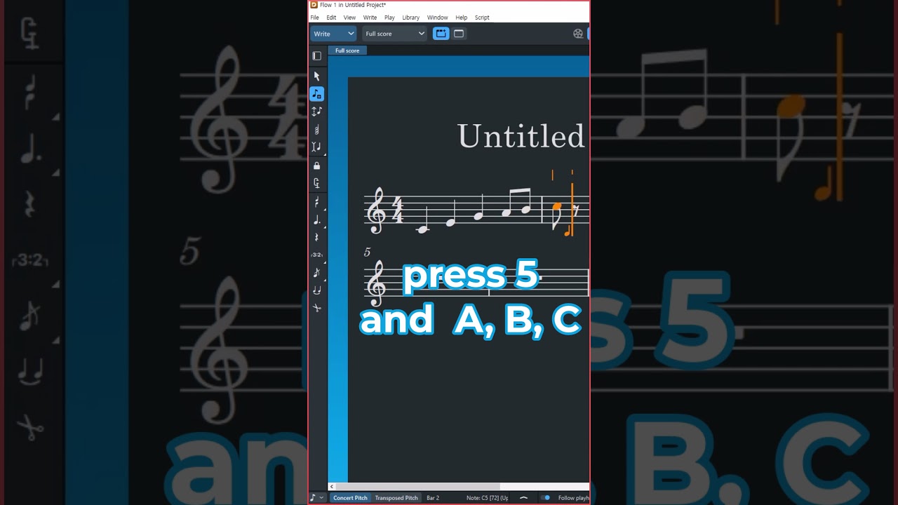 Inputting Triplets (easy) - #Dorico Pro