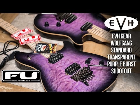 EVH Gear Wolfgang Standard Transparent Guitars FU-TONE Shootout