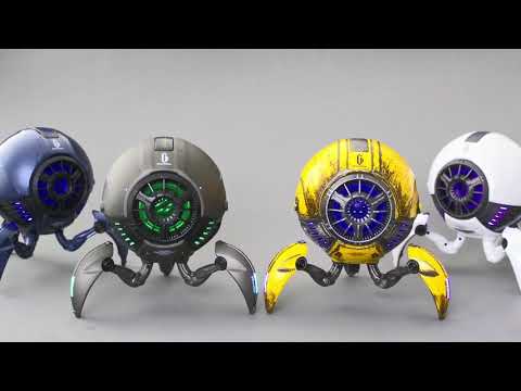 Zoeao GravaStar F Bluetooth kolonėlė metal pilkas video