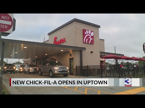 New Chick-fil-A opens in Uptown