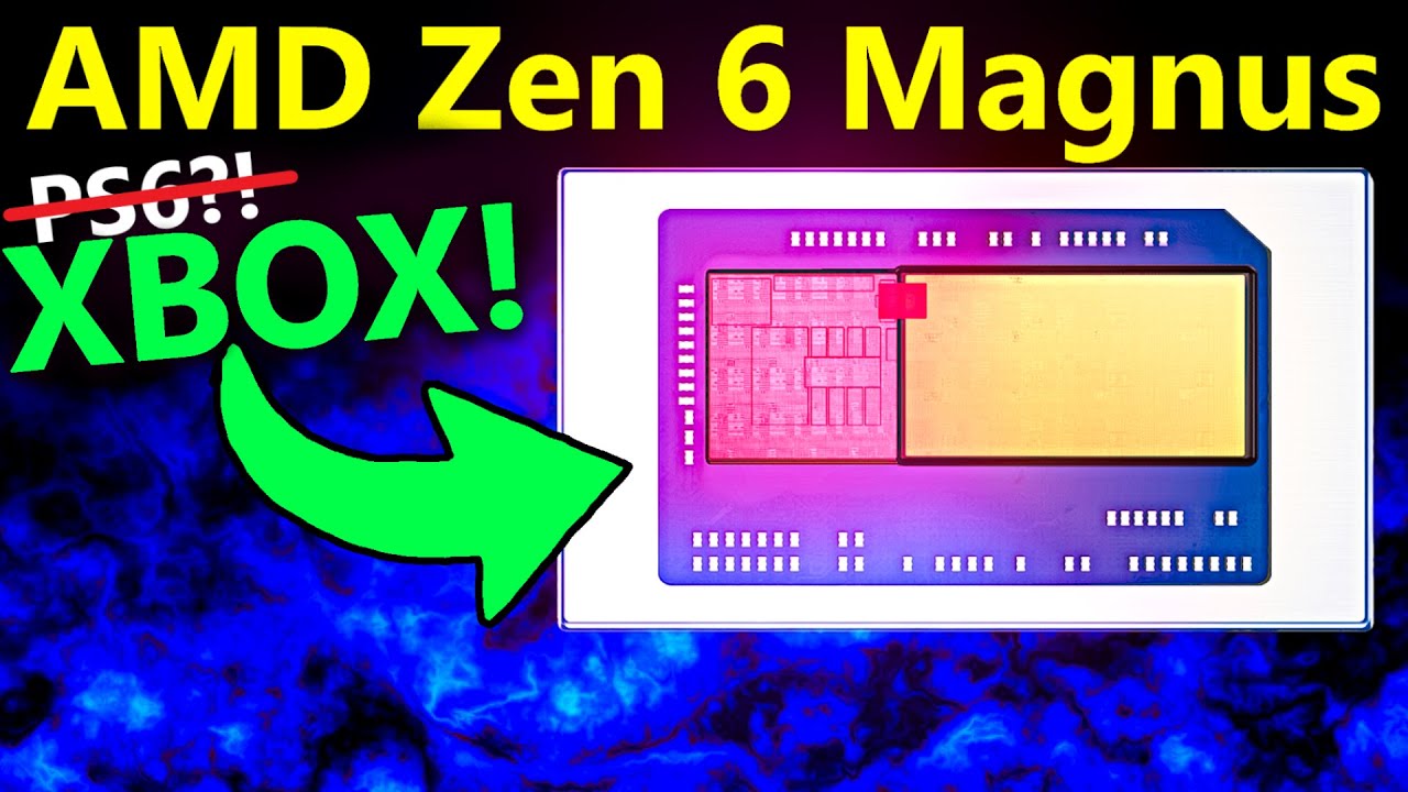 Zen 6 Magnus Lake: AMD's mass for PS6 APU? (+ Medus Point Spring) - YouTube