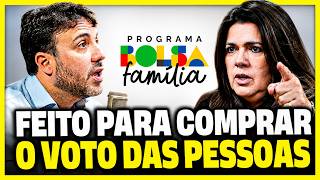 RENAN SANTOS ENTRA EM DEBATE com JORNALISTA sobre o BOLSA FAMÍLIA!
