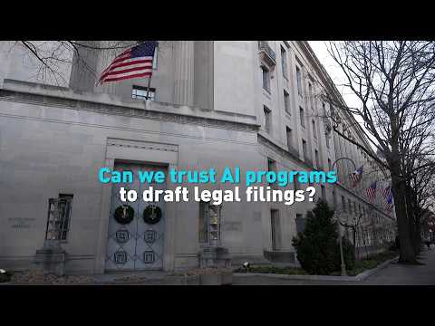 Can we trust AI programs to draft legal filings?