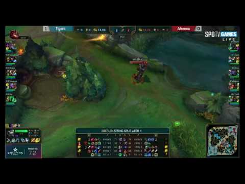 League Of Legends — Afreeca Freecs vs ROX Tigers  LCK Spring Split 2017 Game 2