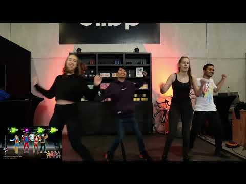 "Wild Wild West" (Just Dance 4) during the Qallo Just Dance Event