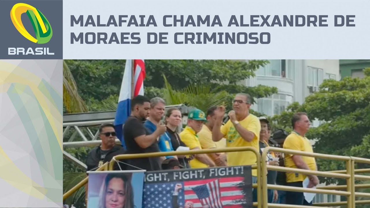 Malafaia faz discurso forte ao lado de Bolsonaro e chama Alexandre de Moraes de criminoso