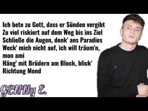 EDDIN - DA FÜR DICH ( LYRICS)