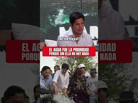 El agua fue la prioridad, sin ella no hay nada.  #tartagal #salta #agua  #gestion #obras