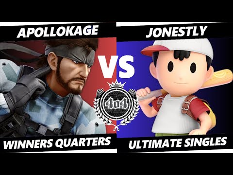 4o4 Smash Night 38 - ApolloKage (Snake) vs REAL| Jonestly (Ness) - Winners Quarter-Final