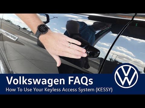 VW FAQ - How To Use Your Keyless Access System (KESSY)