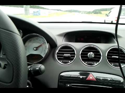 Autobahn A8  - Peugeot 308 sw 1.6 EHdi