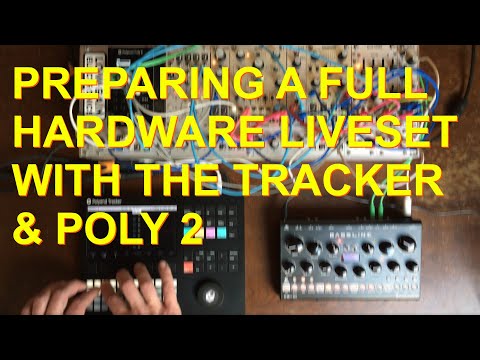 Polyend Tracker & Poly 2 Hardware Live Setup - Stazma Tips & Tricks