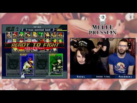 Super Melee Pression #4 - Raoul (Falco) vs. Makenshi (Marth) - Grand Final