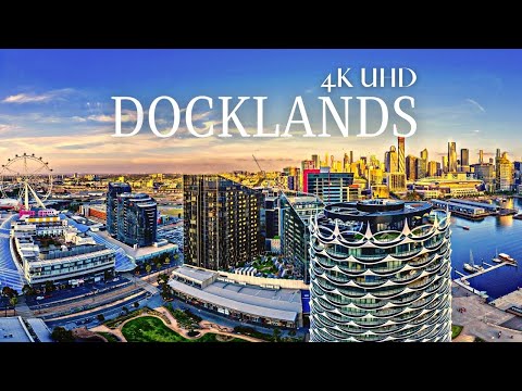 Melbourne Docklands 4K UHD Cinematic Film by Drone, Melbourne Australia 4K🇦🇺