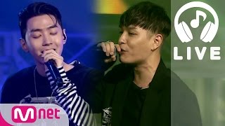 [쇼미더머니5 LIVE] 사이먼도미닉 & 그레이 팀 @ 프로듀서 특별공연 160610 EP.05