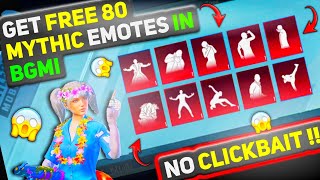 emote with silver 😱 | how to get free emotes in bgmi 2024 | bgmi me free me emotes kaise le 2024