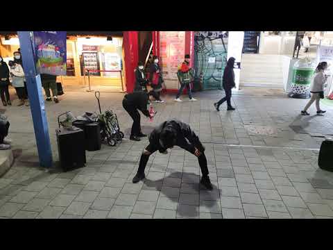 맥스(MAXXAM(MYM))-오새봄(OhSaeBom)/ DRAMARAMA - 몬스타엑스(MONSTA X) 20200129 홍대버스킹 직캠