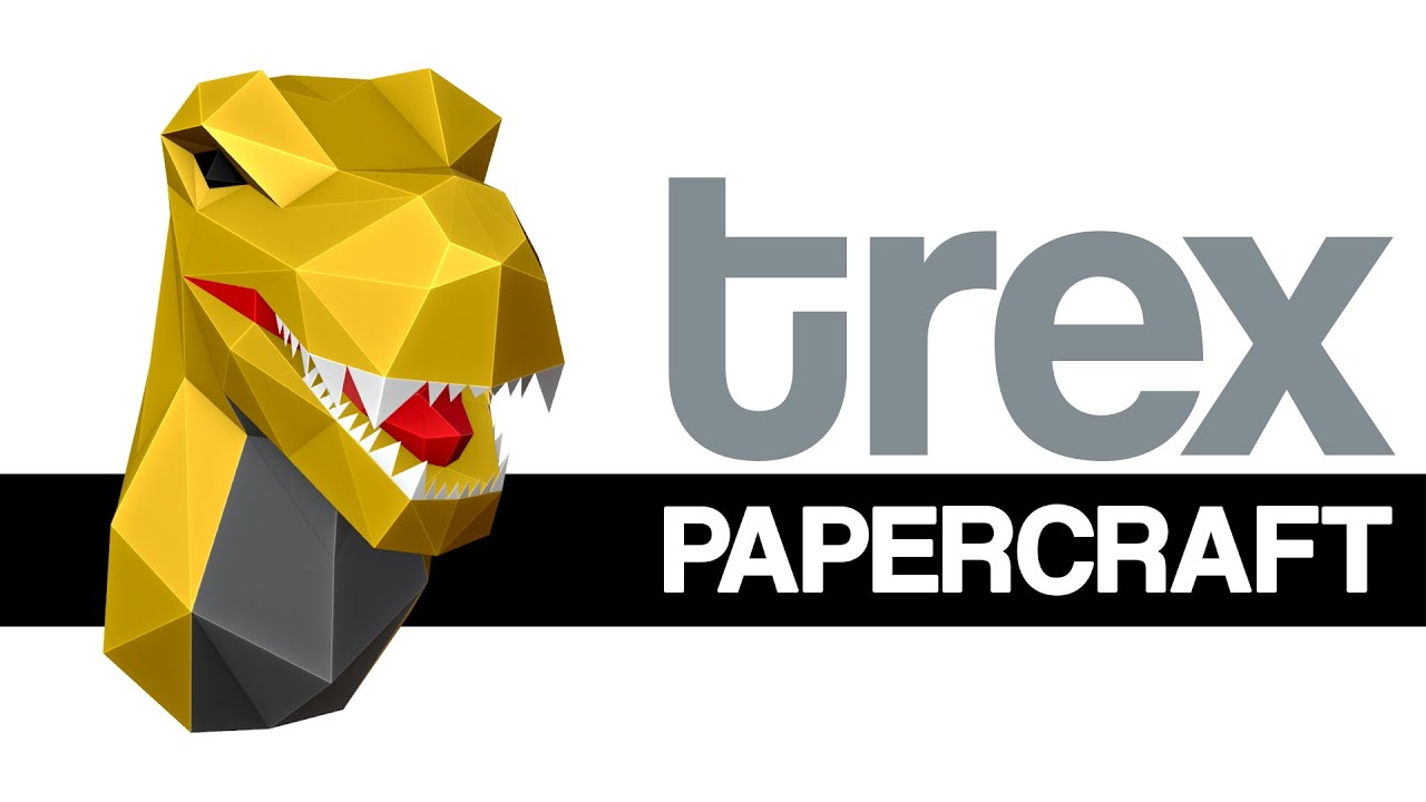 T-Rex Papercraft: Dinosaurio 3D 🦖