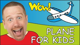 Plane and Boat for Kids | Steve and Maggie | English for Children