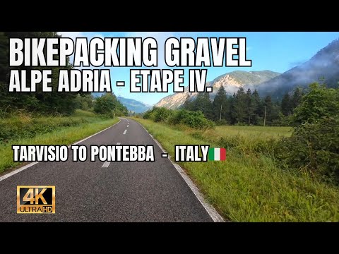 Bikepacking Gravel Alpe Adria Trip 🚴‍♂️⛰️ Etape IV. Tarvisio to Pontebba, Italy 🇮🇹