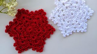 How to Crochet a Snowflake