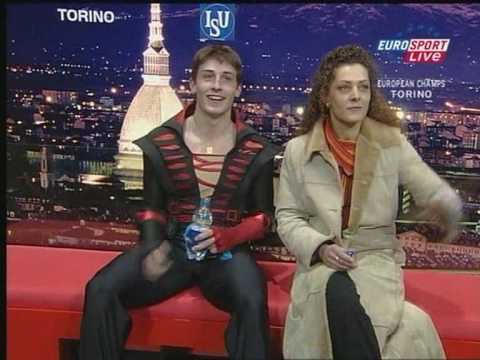 Brian Joubert 2005 Euros SP Blue Man Group