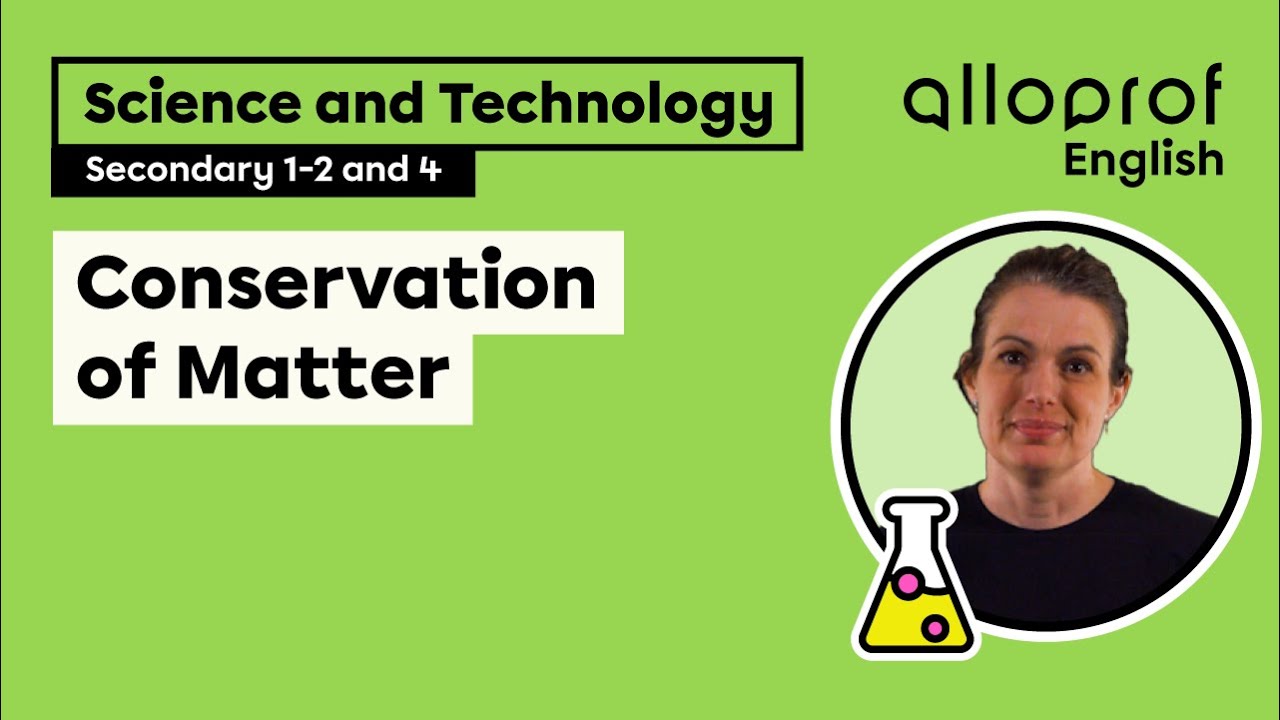 Conservation of Matter