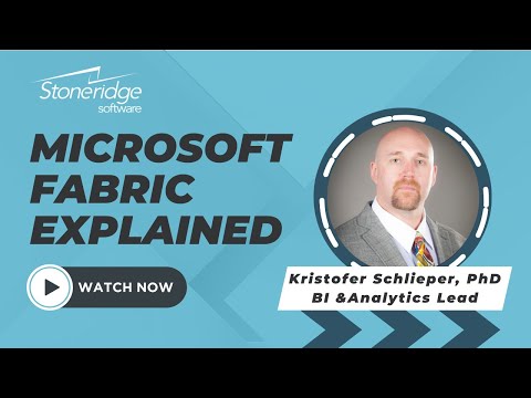 See video What is Microsoft Fabric? An Integral Part of Your Data Strategy