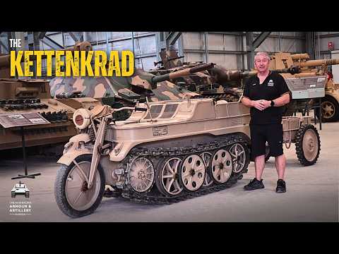 Kettenkrad - The Fallschirmjager's Tracked Dirtbike!