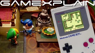 New Zelda: Link's Awakening Remake Gameplay Clips! + Switch vs Game Boy Comparison & Changes