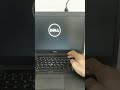 Dell laptop boot menu key