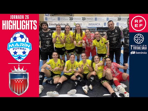 Resumen #PrimeraIberdrolaFS ENCE Marín Futsal 1-8 Futsi At. Navalcarnero | Jornada 26