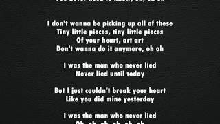 MAROON 5 - THE MAN WHO NEVER LIED [LYRICS]
