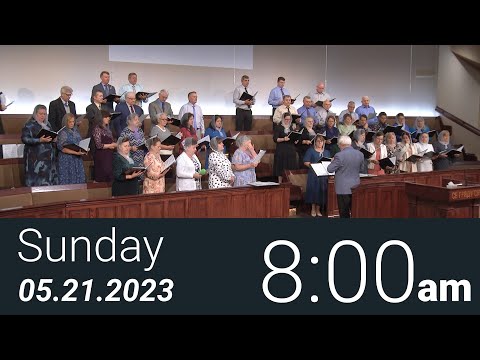 05/21/2023 Sunday 8am - Full Service
