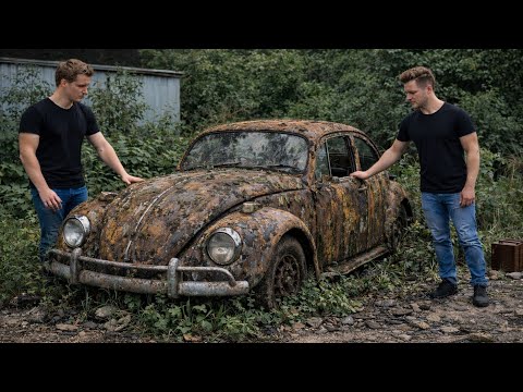 ASMR Car Restoration! Full Restoration 1967 VW Beetle Abandoned