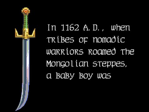 Genghis Khan II: Clan of the Gray Wolf SNES CPU vs. CPU autoplay