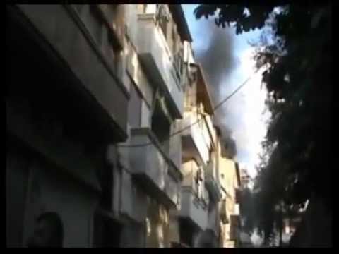 التصدي لقوات النظام في وادي السايح من قبل كتيبة حمزة أسد الله