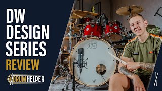 Video thumbnail for DW Design Series Drum Set Review (Studio Demo) by Gideon Waxman
