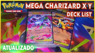 Mostrando o meu deck de Mega Charizard X ex (ATUALIZADO, Pos-Rotação) - #pokemontcg