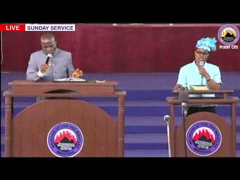 SUNDAY SERVICE 1ST OCTOBER, 2023 LIVE FROM PRAYER CITY CAMP