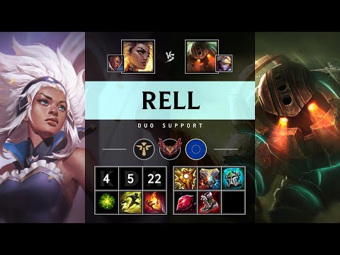 Rell Support vs Nautilus - EUW Grandmaster Patch 25.17