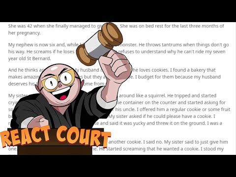 AITA for getting stunlocked by the first sentence? (React Court)