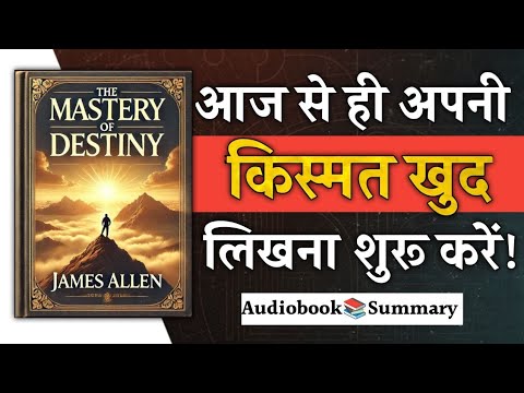 The Mastery Of Destiny By James Allen | Book Summary in Hindi | Audiobook