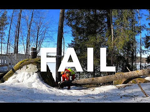 Uusi moka, ihan eka kerta. This Fail Was New For Me. Husqvarna 572xp