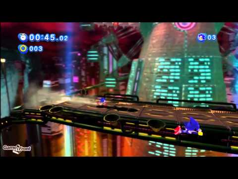 Sonic Generations Walkthrough - PT. 7 - Rival Battle - Metal Sonic