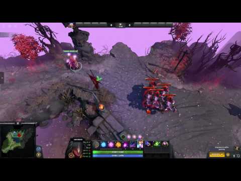 Dota 2 invoker combo practice