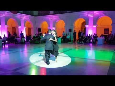 a  dance  to  "  El sueño del pibe  "  by  Osvaldo Pugliese  at  Recuerdo Tango Festival Warsaw  in  2016