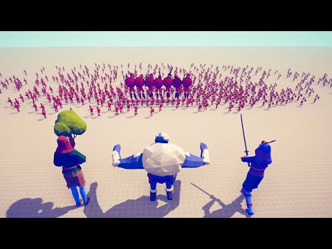 Giant Trio vs Every Faction Army - TABS - Totally Accurate Battle Simulator