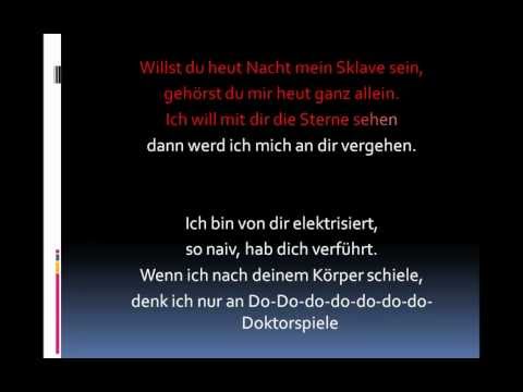 Alex C. Feat. Yass - Doktorspiele (Lyrics)